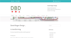 Desktop Screenshot of bogendesign.com